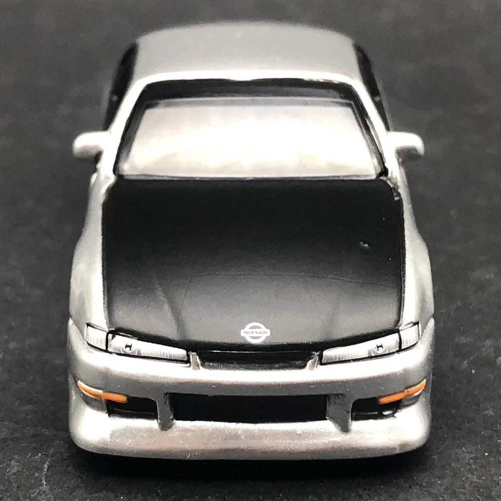 Jada Dub City 1998 '98 Nissan 240SX S-14 Car Silver‎ Diecast 1/64 Rubber Tires